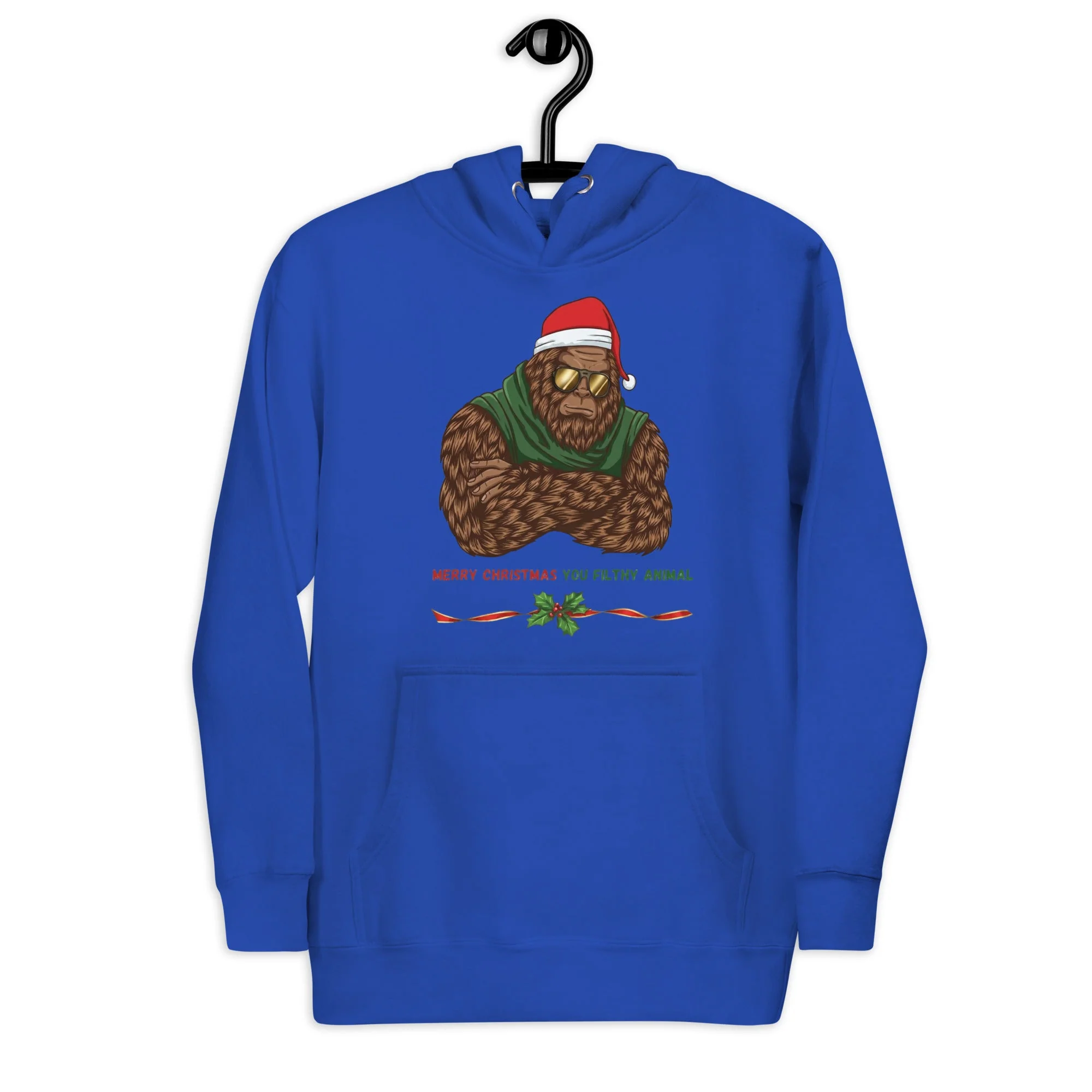 Bigfoot Christmas Unisex Hoodie - Filthy Animal - Image 5