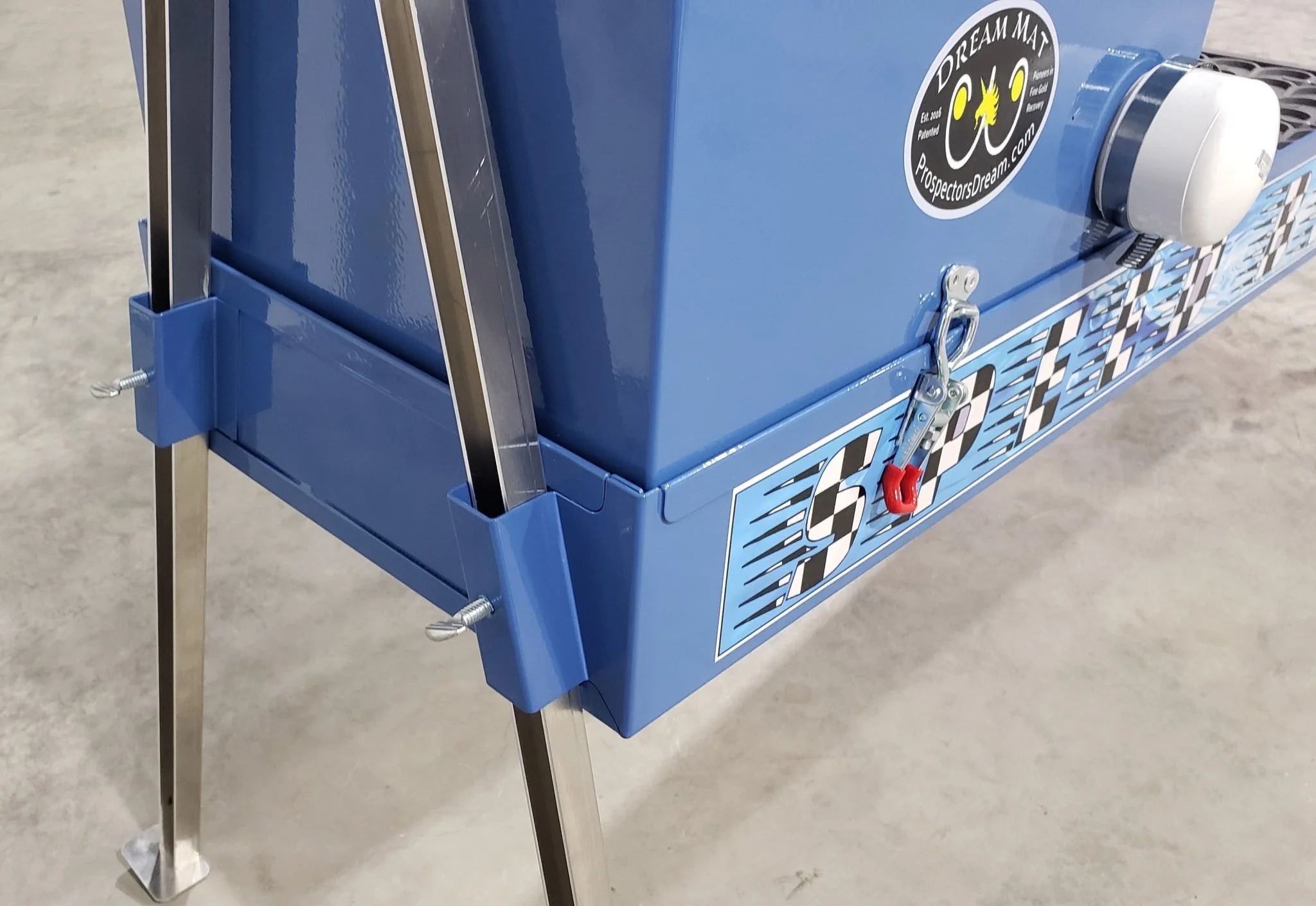 12x42 Speed Banker Unclassified Power Sluice with Dream Mat | Gold Mining Equipment - Image 3