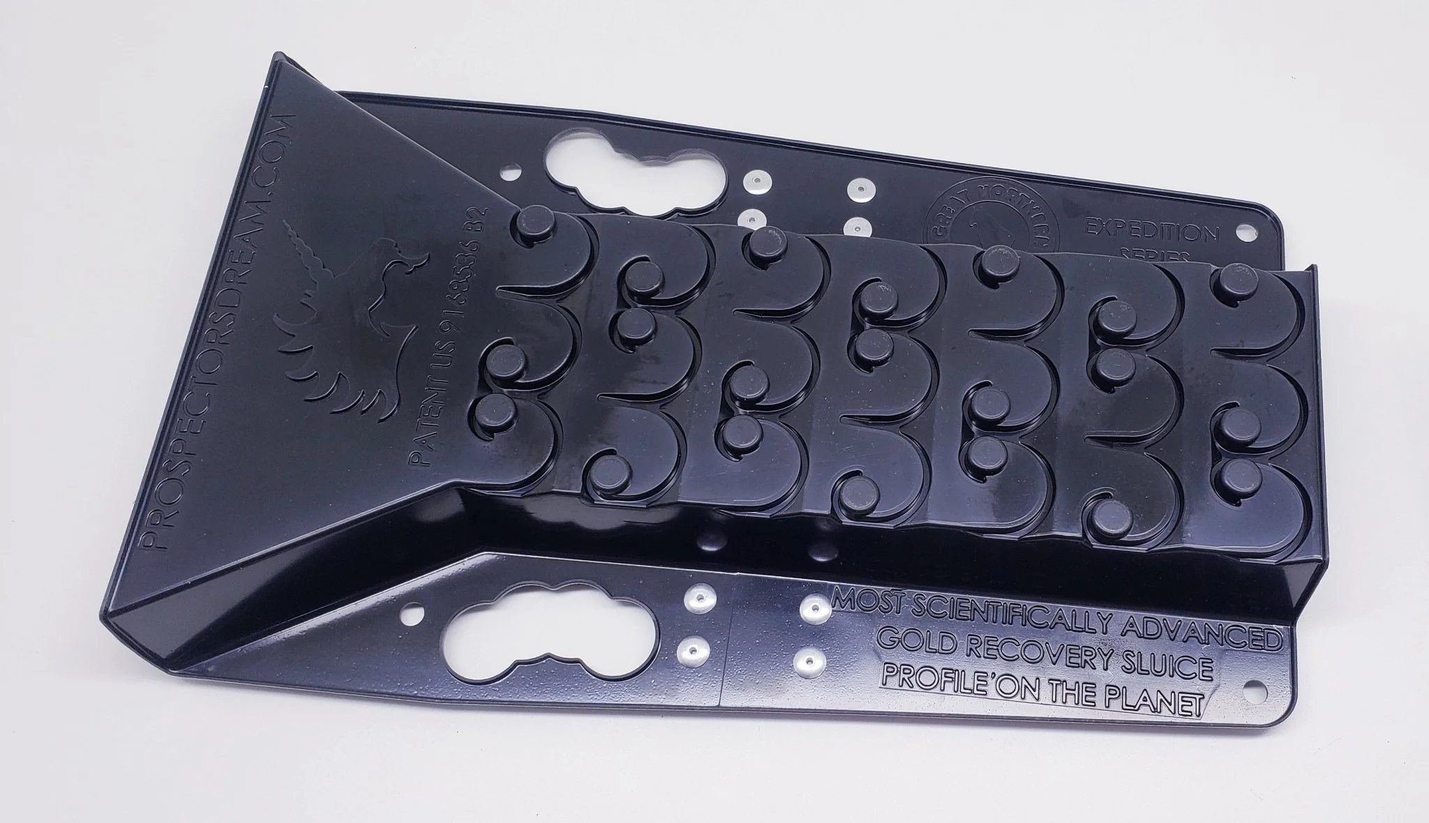 6X22 Expedition Sluice Box - Vortex Dream Mat | Gold Prospecting Equipment (Green) - Image 8